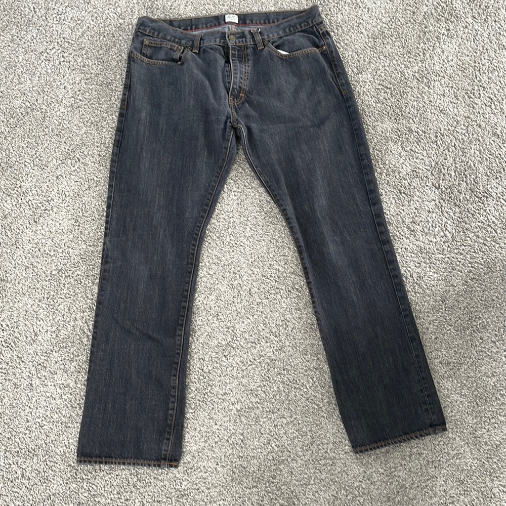 J Crew Urban Slim Jeans. Black.